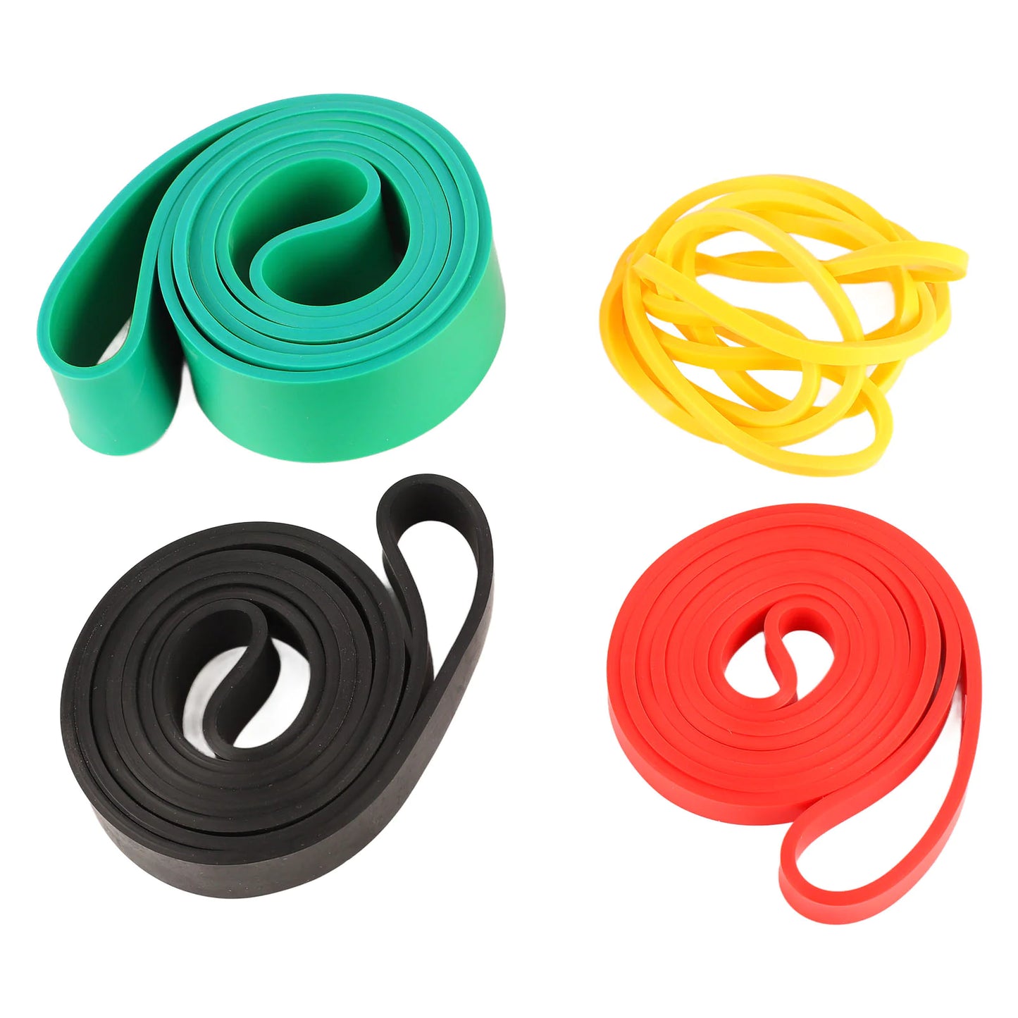 4PCS High Elastic Resistance Bands