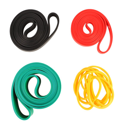 4PCS High Elastic Resistance Bands