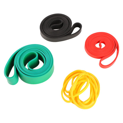 4PCS High Elastic Resistance Bands