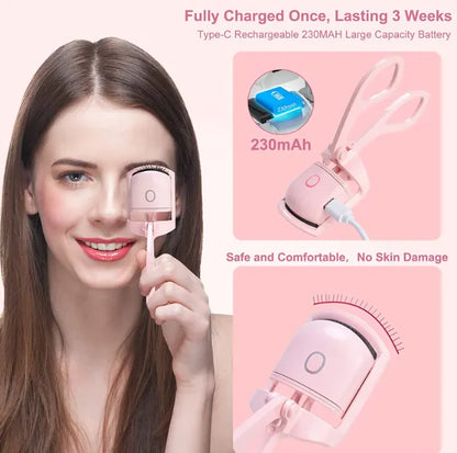 Portable Electric Heated Eyelash Curler