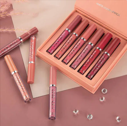 Big Red Matte Lip Gloss Set